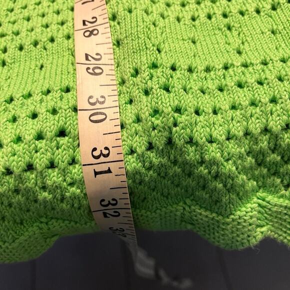 Jonathan Simkhai Bright Green Shireen Engineered Lace Mini Dress NWT XS - Picture 15 of 15